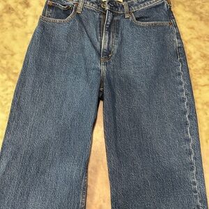 Abercrombie & Fitch Blue Relaxed Jeans